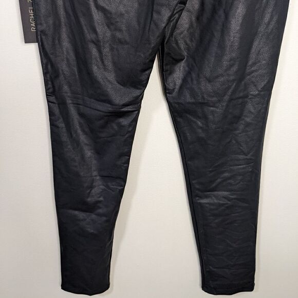 NWT Rachel Zoe Coated Tummy Control Leggings - Picture 5 of 9
